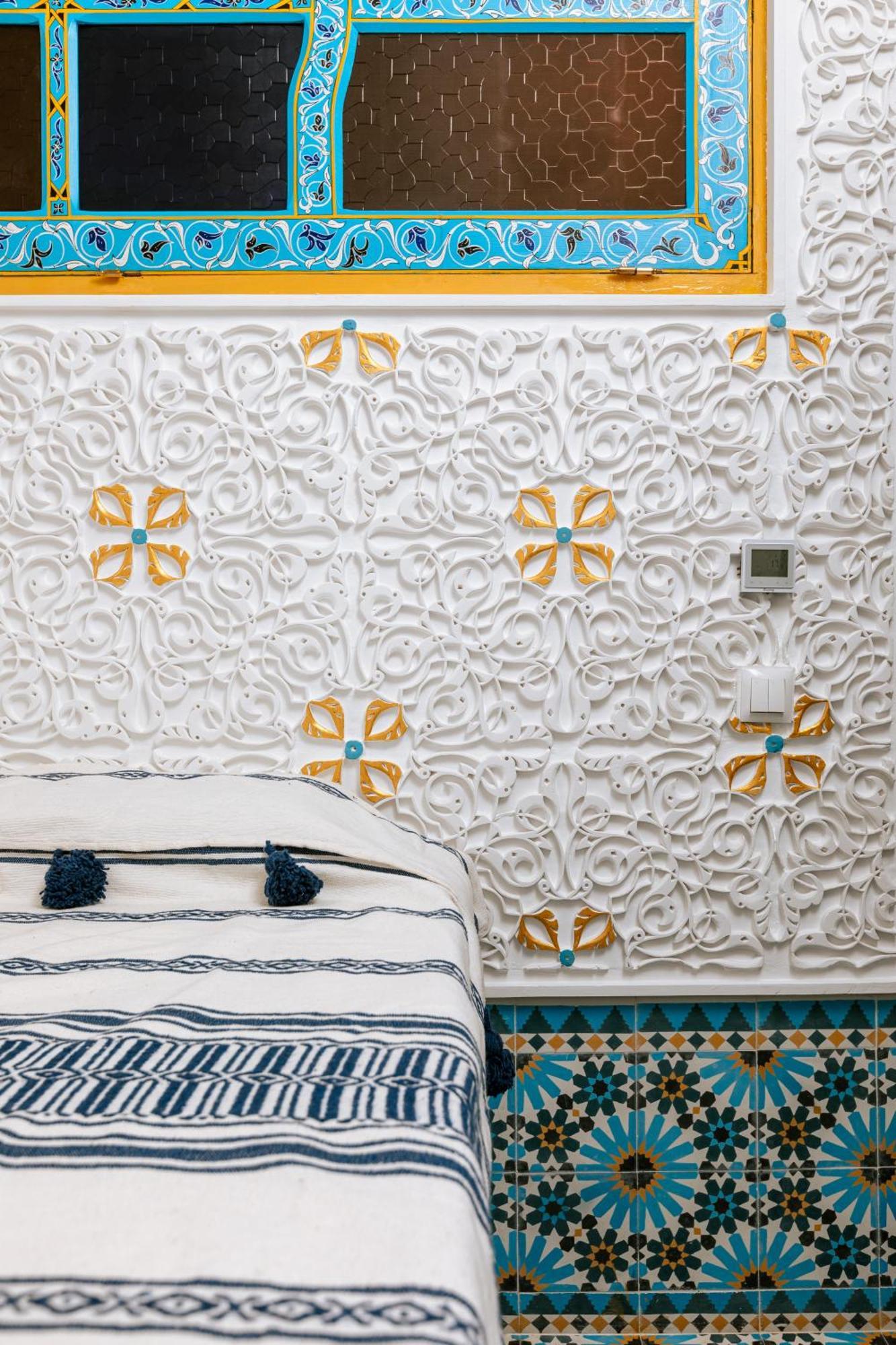 Colorful Traditional Riad W/Views Of Spain Tanger Buitenkant foto
